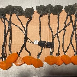 Harley-Davidson Black and Orange  String Lights